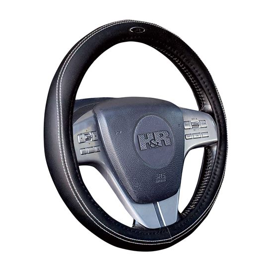 כיסוי הגה ולנסיה שחור