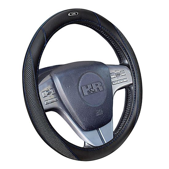 כיסוי הגה וייפר כחול