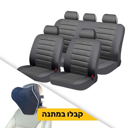 כיסוי מושבים דיימלר אפור